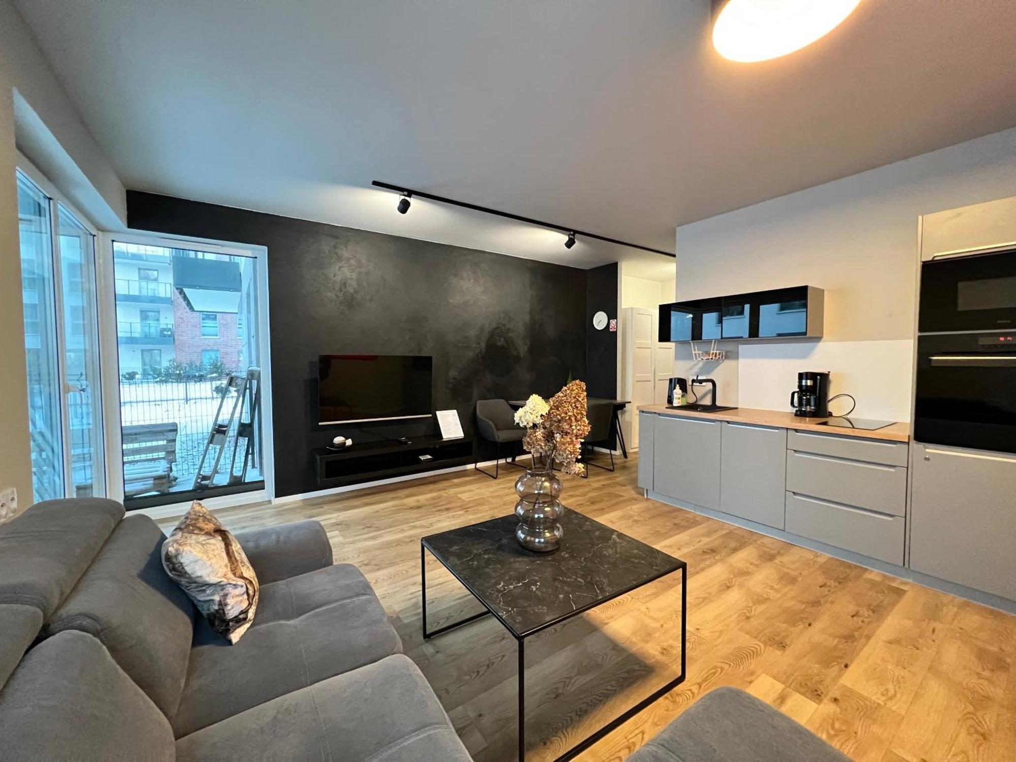 64M2 Apartment Oldtown Gdansk Yacht Marina Экстерьер фото